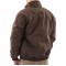 OW154W Rastrick Reflective Padded Unisex Smug Jacket in Brown